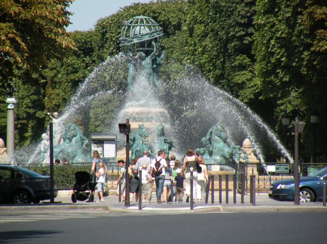  fontaine des quatre parties du Monde
